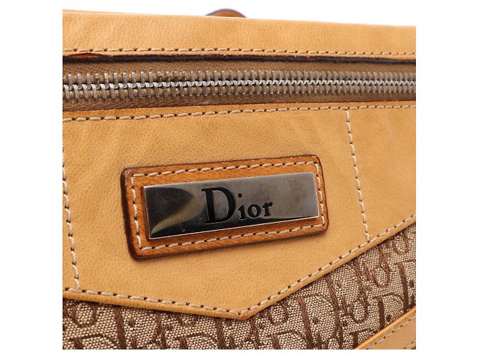 Christian Dior Dior Street Chic Trotter Borsa a Spalla Beige - vista 10