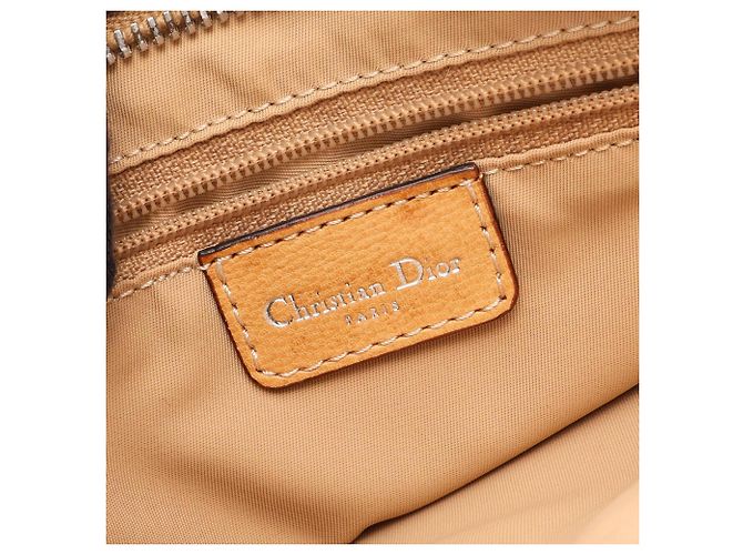 Christian Dior Dior Street Chic Trotter Borsa a Spalla Beige - vista 4