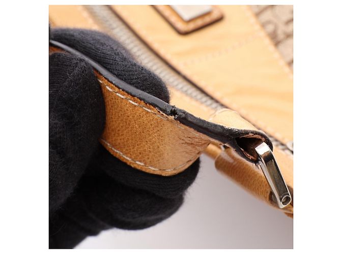 Christian Dior Dior Street Chic Trotter Borsa a Spalla Beige - vista 5