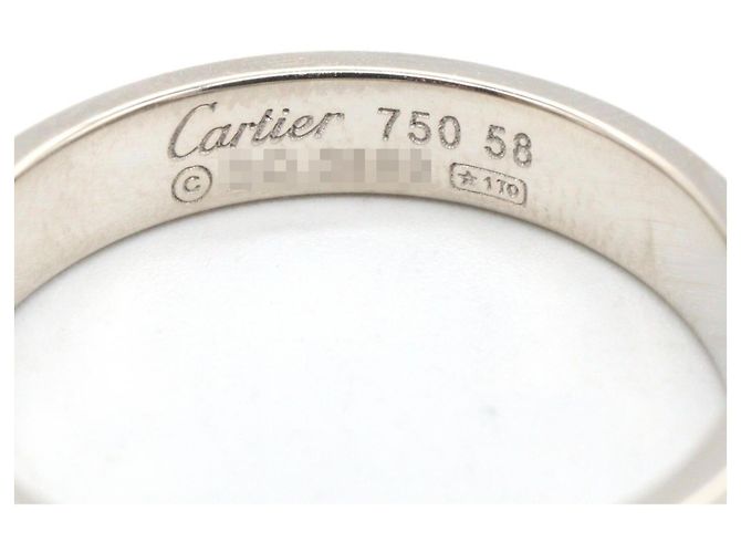 Cartier Mini Love Ring aus 18K Weißgold - Ansicht 3