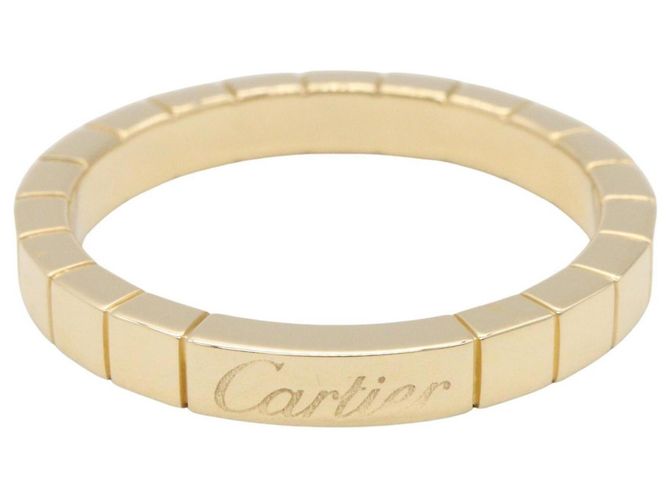 Anello Lanières Cartier in oro giallo 18K - vista 2