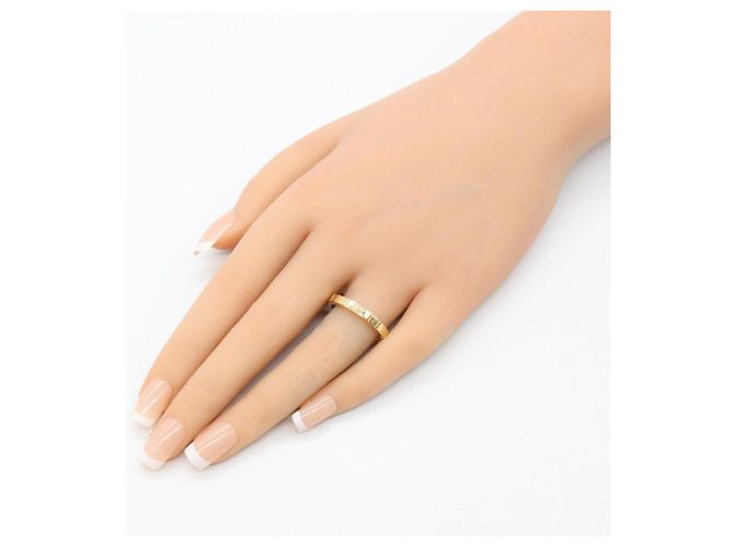 Anello Lanières Cartier in oro giallo 18K - vista 7