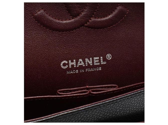 Borsa a tracolla Chanel Matelassé Double Flap Nero - vista 4