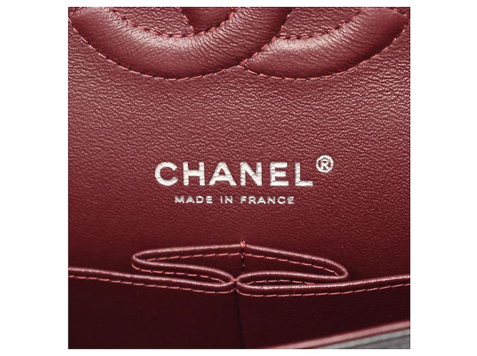Borsa a Spalla Chanel Matelassé Double Flap Nero - vista 4