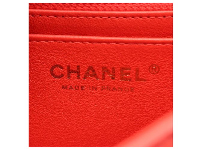 Bolso de Hombro Chanel Mini Matelassé Rosa - vista 4