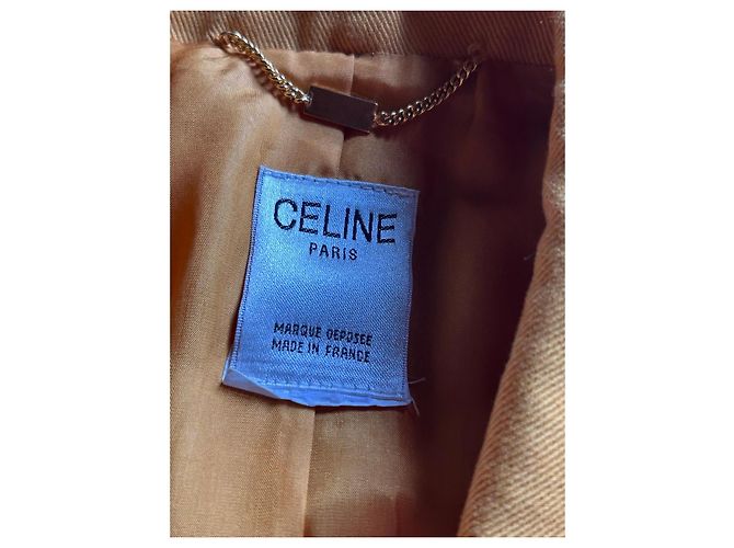 Conjunto de Traje Céline Amarillo Mostaza de Lana - vista 8