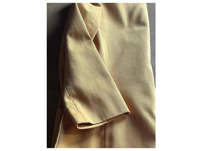Conjunto de Traje Céline Amarillo Mostaza de Lana - vista 9