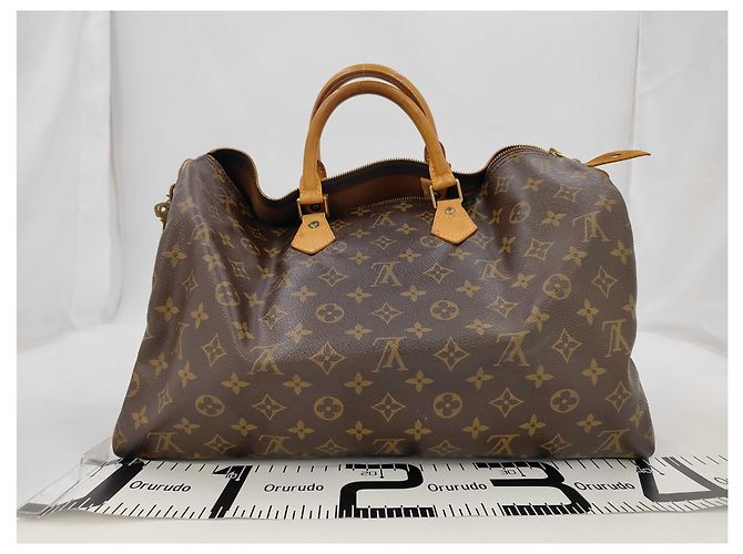Louis Vuitton Speedy Monogram Canvas 40 Marrone - vista 6