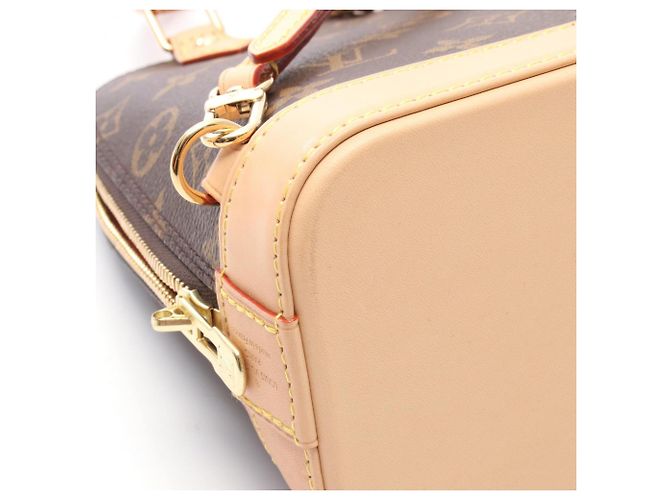 Zaino Louis Vuitton Alma Marrone Monogramma - vista 5