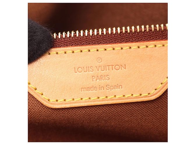 Bolsa de Ombro Louis Vuitton Abesses Marrom Monograma - vista 4