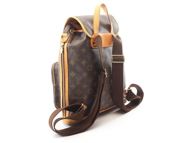 Louis Vuitton Mochila Bosphore Monogram Castaño Monograma - vista 2