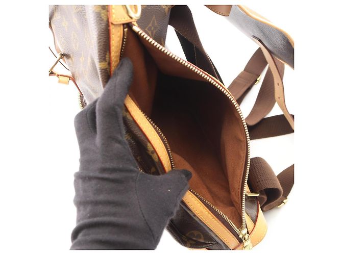 Zaino Louis Vuitton Bosphore Monogram Marrone Monogramma - vista 9