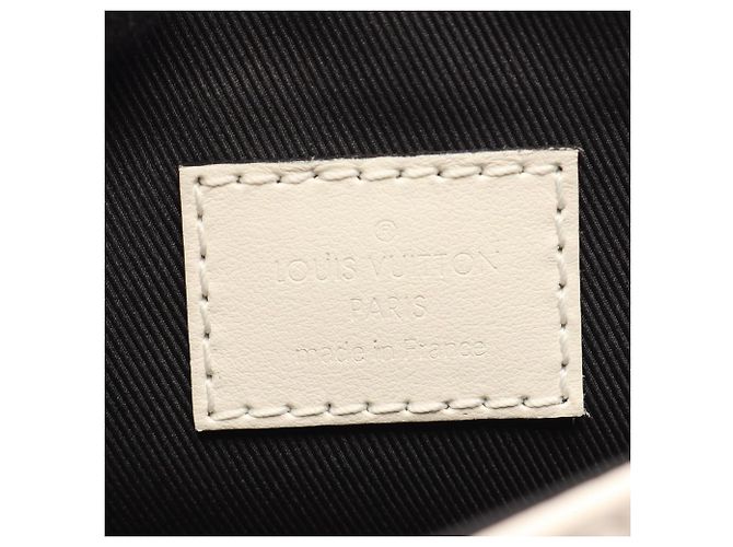 Borsa a tracolla Louis Vuitton Christopher XS Crudo - vista 4