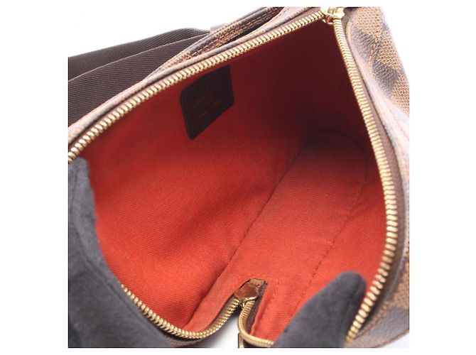 Marsupio Louis Vuitton Geronimos Marrone Damier ebene - vista 3