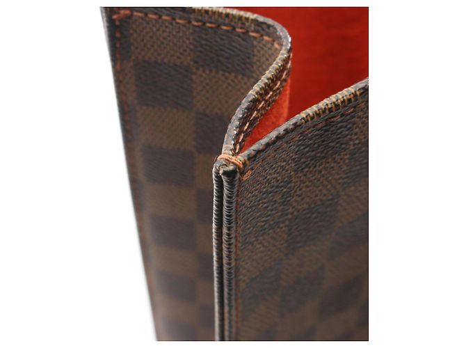 Louis Vuitton Sac Plat Damier Ebene Tote Bag Marrone - vista 9