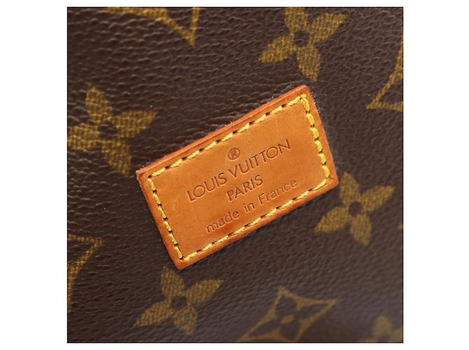 Borsa a Spalla Louis Vuitton Saumur 30 Marrone - vista 5