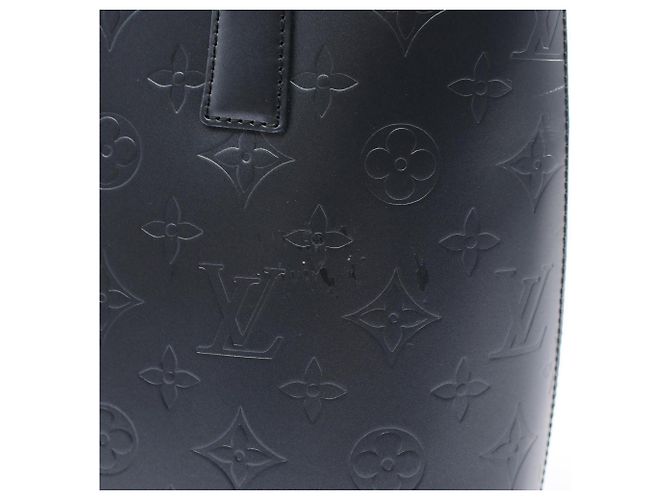 Borsa Louis Vuitton Stockton Monogram Matte Blue Blu navy - vista 8