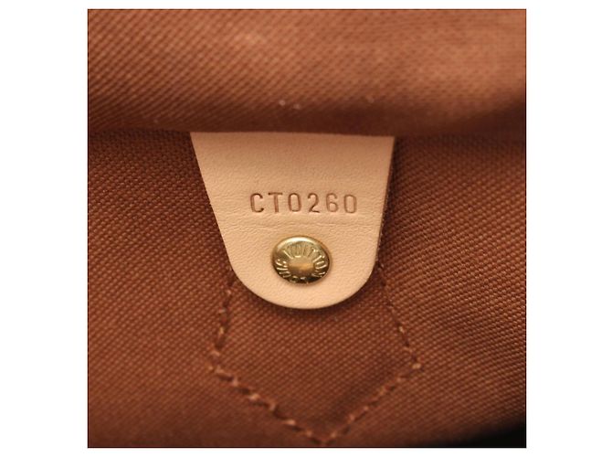 Bolso Louis Vuitton Speedy Bandoulière 35 Monogram Castaño Monograma - vista 5