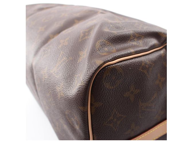 Bolso Louis Vuitton Speedy Bandoulière 35 Monogram Castaño Monograma - vista 6