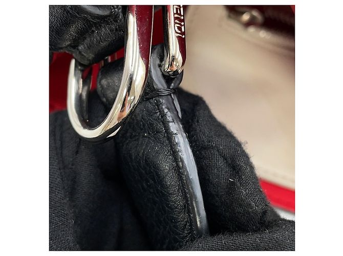 Fendi Peekaboo X-Lite Fit Ledertasche Schwarz - Ansicht 14