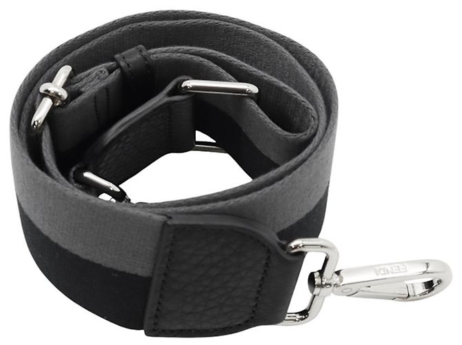 Fendi Peekaboo X-Lite Fit Ledertasche Schwarz - Ansicht 18