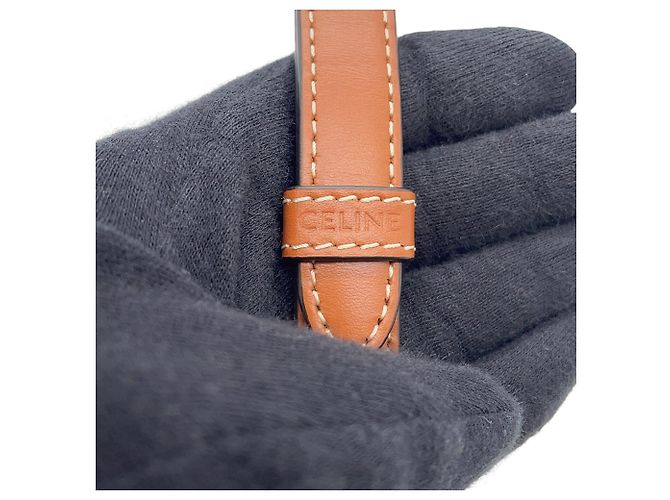 Céline Borsa a Spalla Celine Mini Besace Triomphe - vista 14