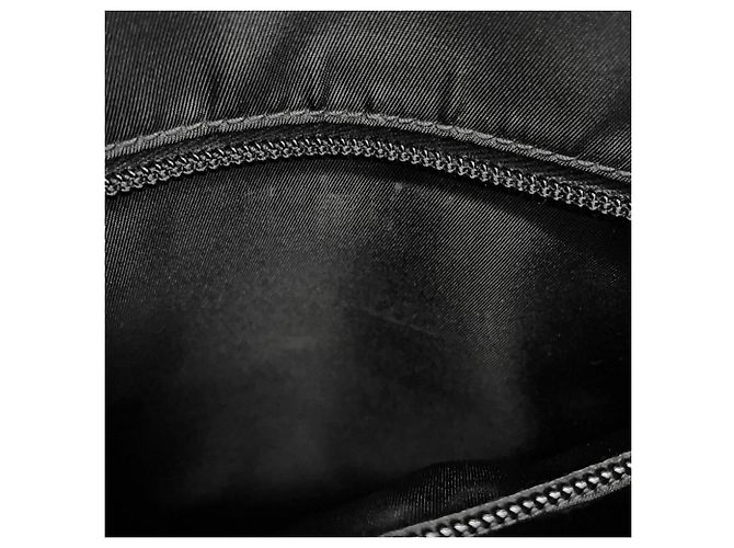 Zaino Prada 2VZ136 in nylon e pelle nero multicolore - vista 11