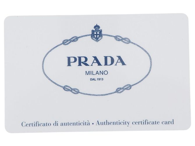 Zaino Prada 2VZ136 in nylon e pelle nero multicolore - vista 18