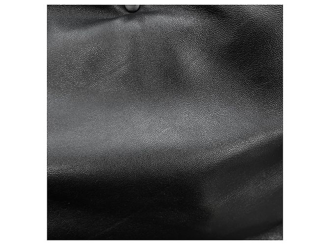 Borsa Tote in pelle nera Prada Nero - vista 6