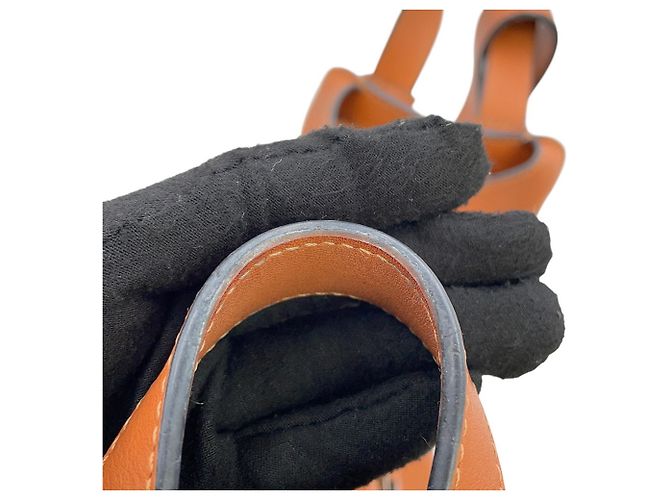 Borsa a mano Hammock Small in pelle di vitello Loewe - vista 14