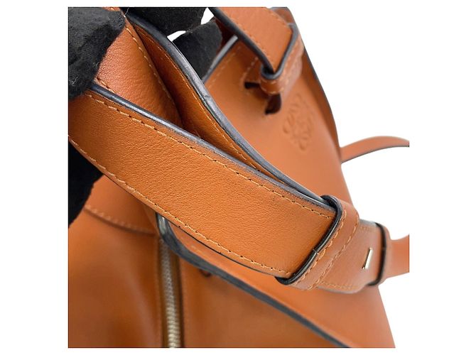 Borsa a mano Hammock Small in pelle di vitello Loewe - vista 16
