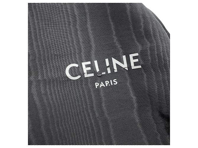 Céline Borsa a tracolla Celine Triomphe Flap Marrone Nero - vista 11