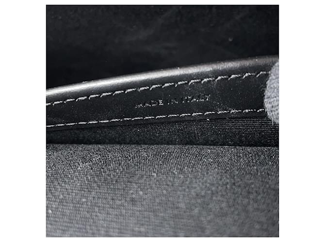Céline Borsa a tracolla Celine Triomphe Flap Marrone Nero - vista 13