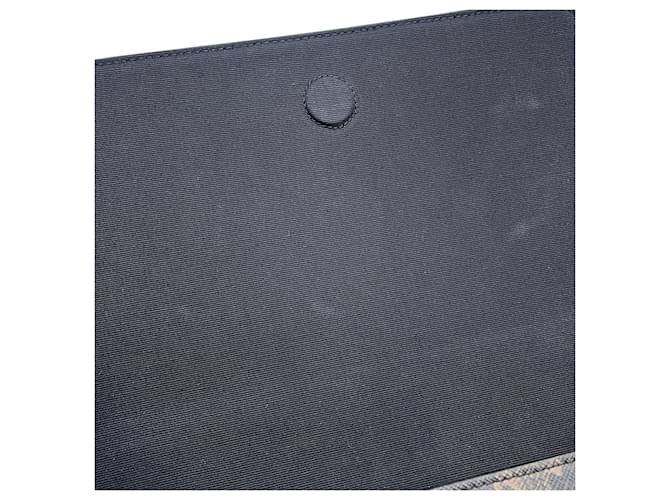 Céline Borsa a tracolla Celine Triomphe Flap Marrone Nero - vista 8