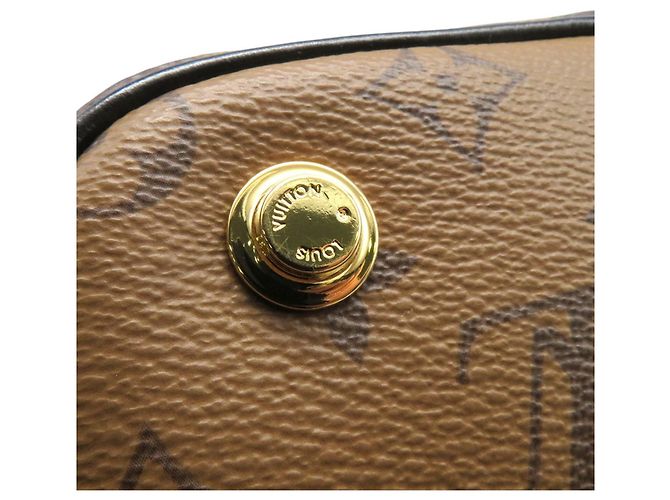 Borsa Louis Vuitton Monogram Reverse Vanity NV PM M45165 Nero - vista 12