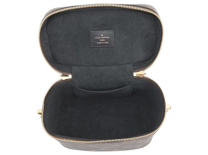 Borsa Louis Vuitton Monogram Reverse Vanity NV PM M45165 Nero - vista 6
