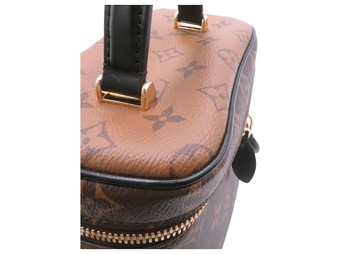 Borsa Louis Vuitton Monogram Reverse Vanity NV PM M45165 Nero - vista 8