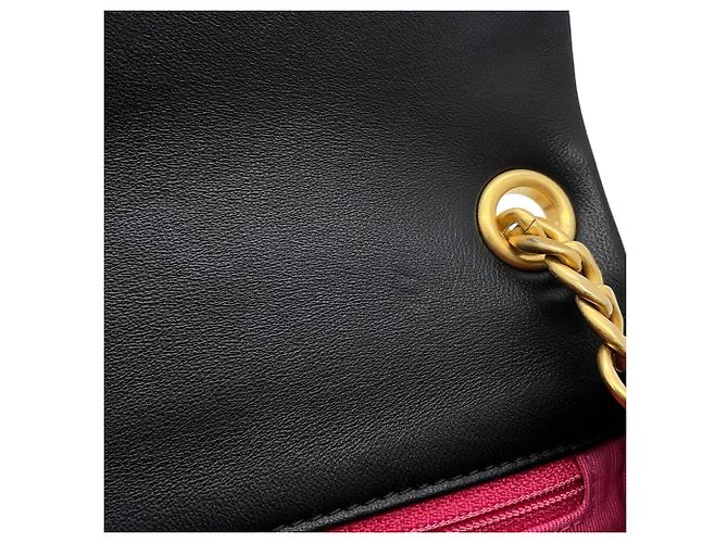 Bolsa de Alça Chanel Mini Matelassé Chain Preto - vista 12