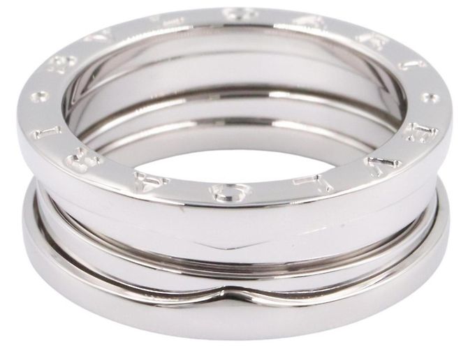 Bulgari Anello Bvlgari B-zero1 3-Band in oro bianco 18K Argento - vista 2