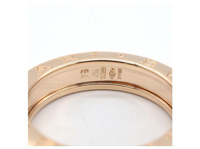 Bulgari Anello Bvlgari B-zero1 in oro rosa D'oro - vista 4