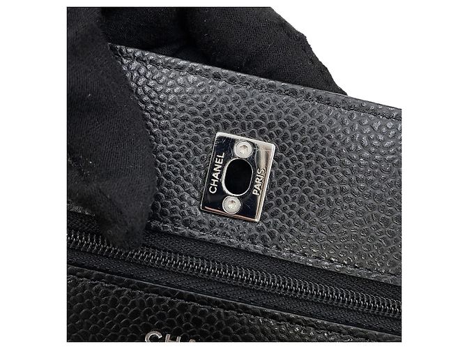 Portafoglio con catena Chanel Matelassé nero - vista 11