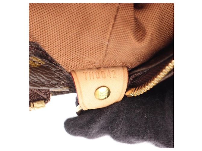 Borsa Cabas Mezzo Monogram Louis Vuitton Marrone - vista 5