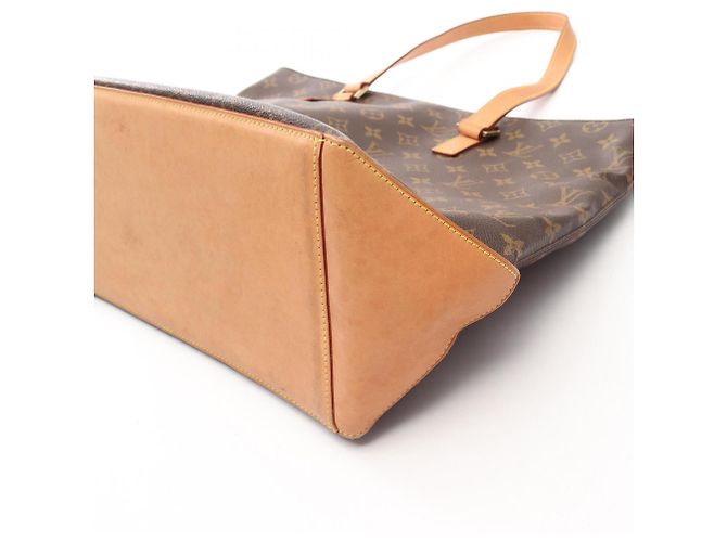 Borsa Cabas Mezzo Monogram Louis Vuitton Marrone - vista 7