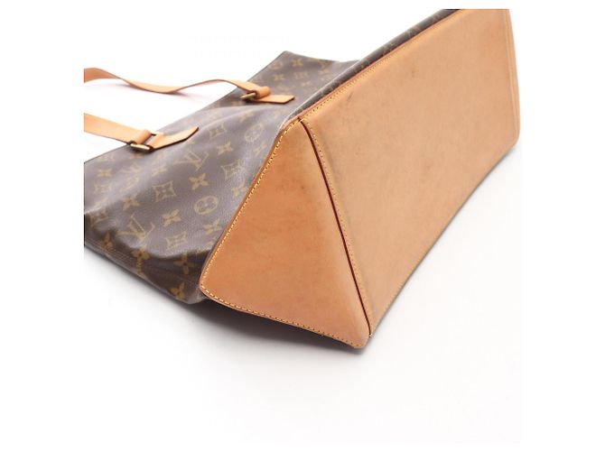 Borsa Cabas Mezzo Monogram Louis Vuitton Marrone - vista 8