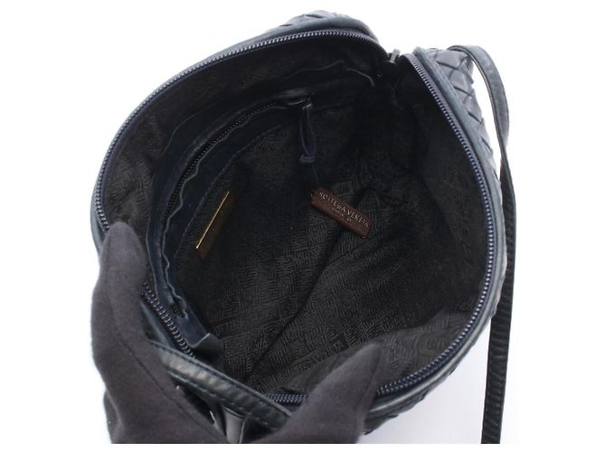Borsa Bottega Veneta Intrecciato Navy Blu navy - vista 3