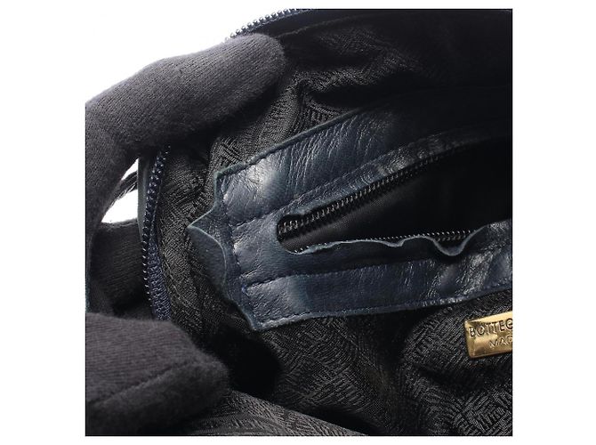 Borsa Bottega Veneta Intrecciato Navy Blu navy - vista 5