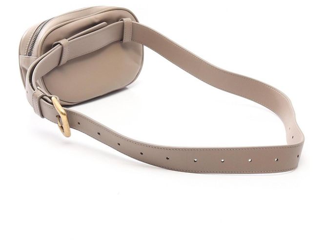 Marsupio Bottega Veneta Intrecciato Beige - vista 2