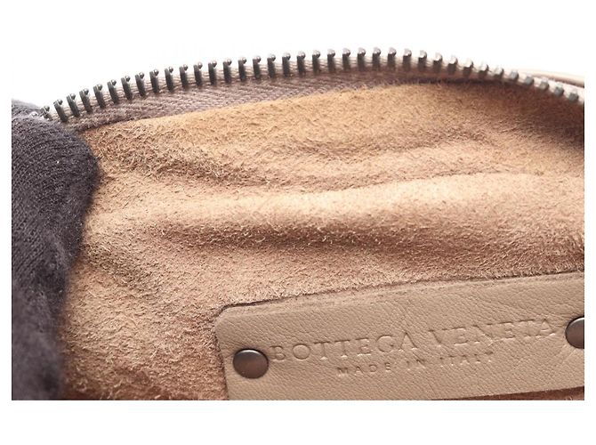 Marsupio Bottega Veneta Intrecciato Beige - vista 5
