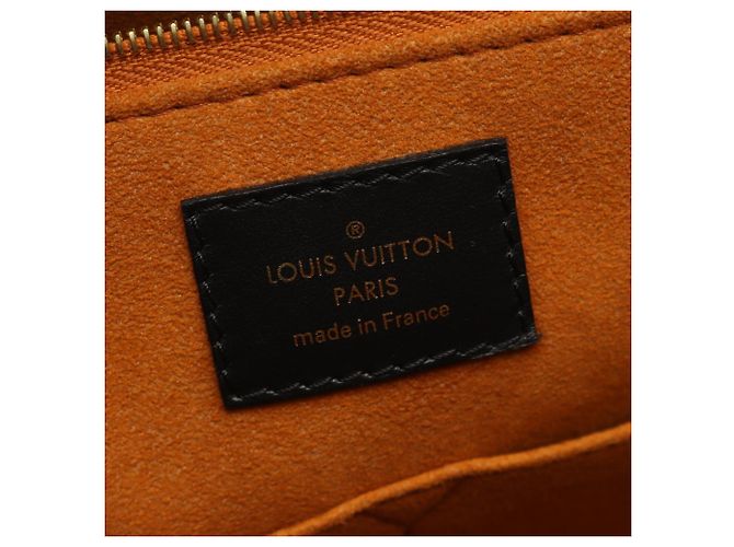 Borsa Tote Louis Vuitton OnTheGo GM Monogram Empreinte Noir Nero - vista 4