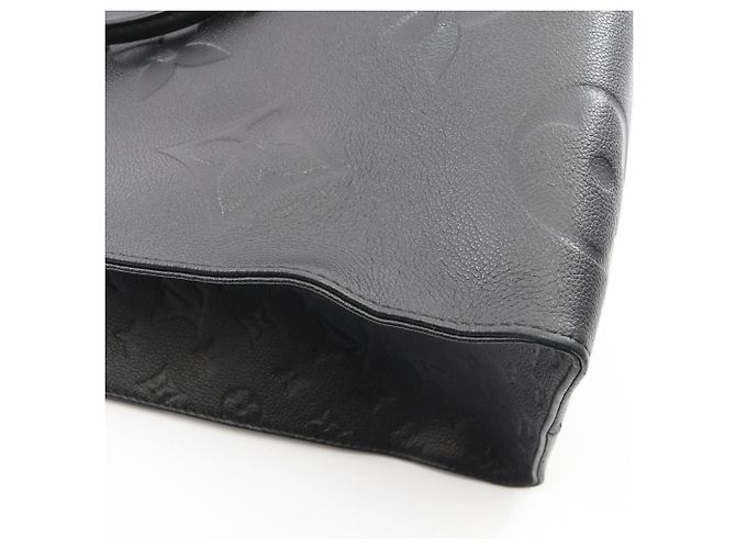 Borsa Tote Louis Vuitton OnTheGo GM Monogram Empreinte Noir Nero - vista 6